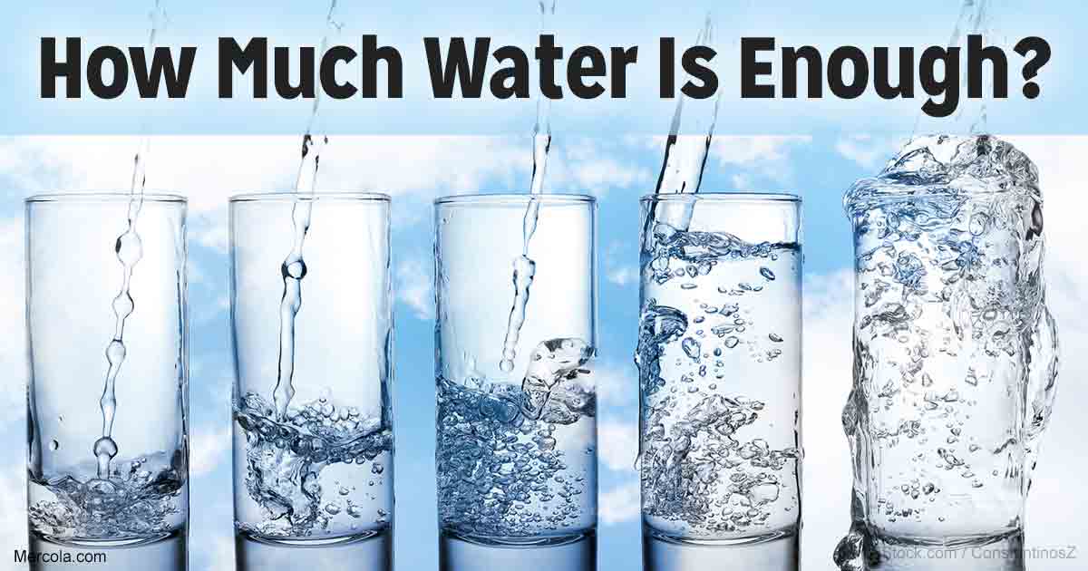 You Really Don't Need to Drink Eight Glasses of Water Each Day