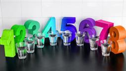 8 de Vasos de Agua
