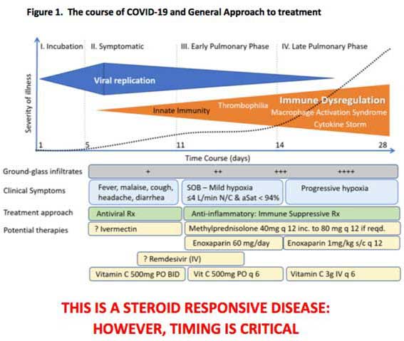 FLCCC's suggested COVID-19 treatment