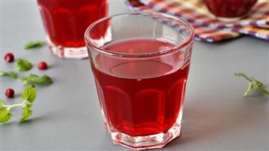 jugo de arandanos rojos
