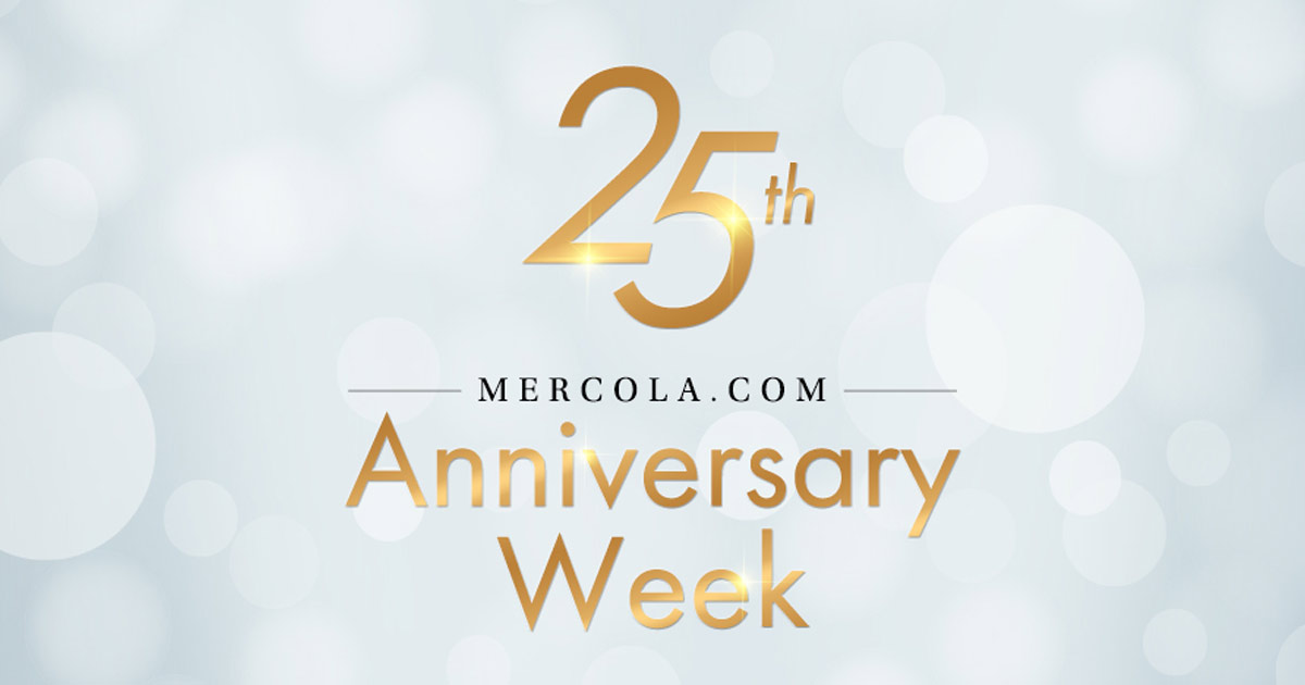 Mercola twenty fifth Anniversary
