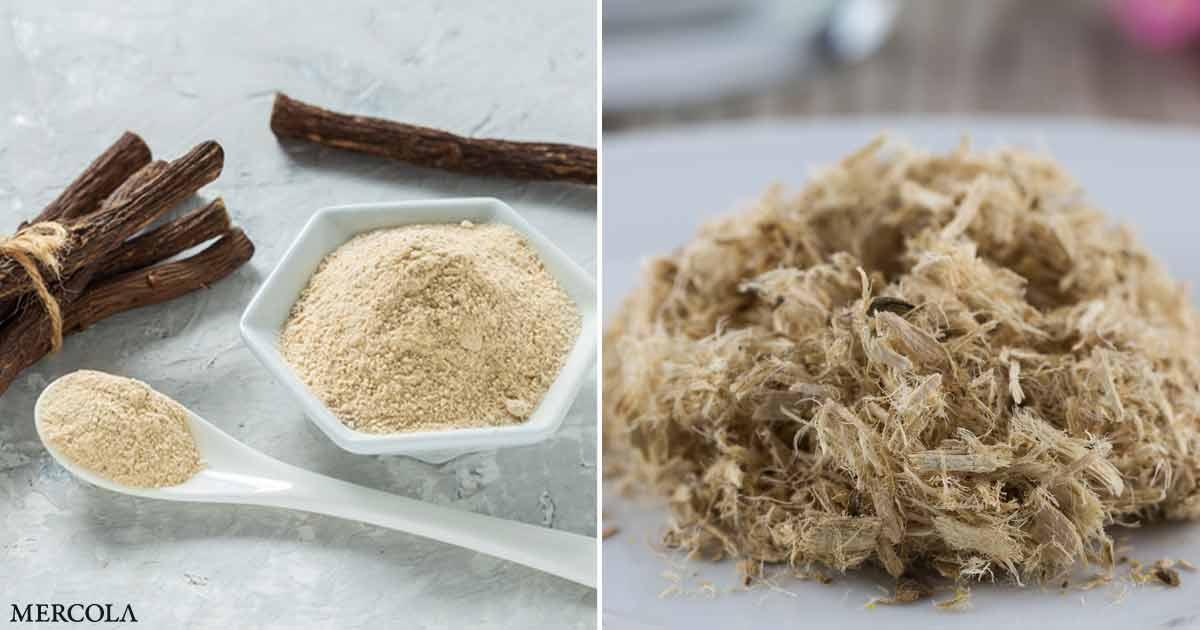 Licorice and Slippery Elm Tea Are Best for a Sore Throat