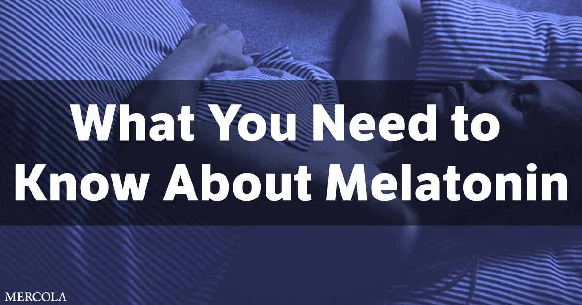 What You Need to Know About Melatonin
