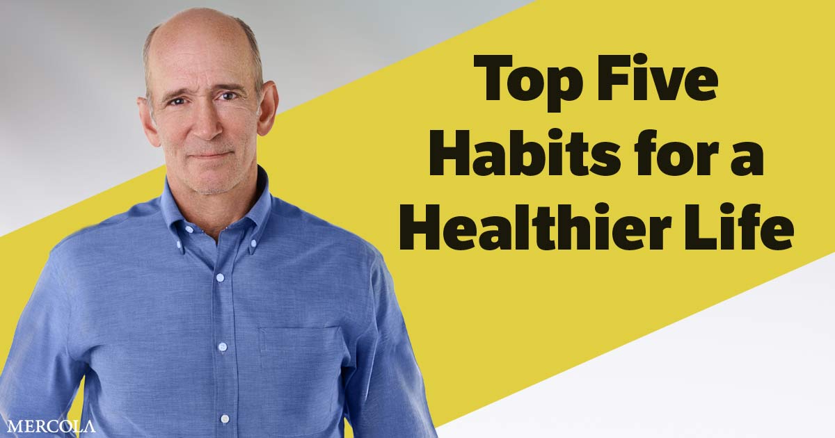 Top Five Habits for a Healthier Life