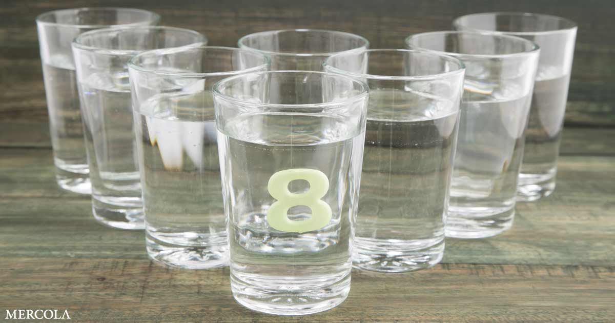 Trashing the Eight Glasses of Water a Day Recommendation