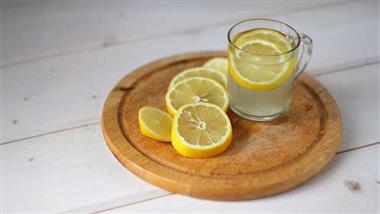 hot lemon water