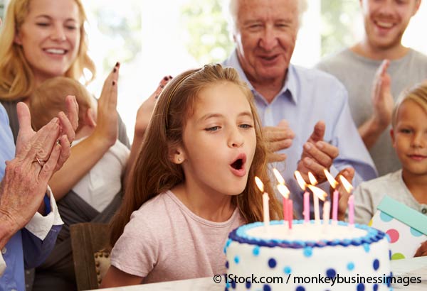 blowing out birthday candles increases cake bacteria