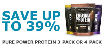 Pure Power Protein 3 Pack or 4 Pack