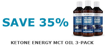 Ketone Energy MCT Oil 3 Pack