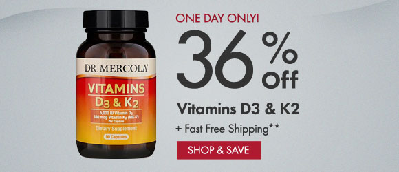 Get 36% Off on Vitamins D3 & K2 90-Day Supply