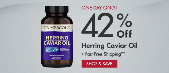 Get ​42% Off on Herring Caviar Oil 90-Day Supply