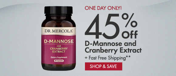 Get ​45% Off on D-Mannose and Cranberry Extract 90-Day Supply