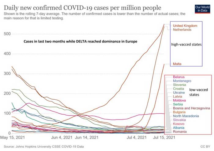 daily new confirmed covid 19 cases per million people