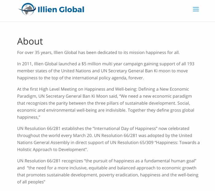 illien global about