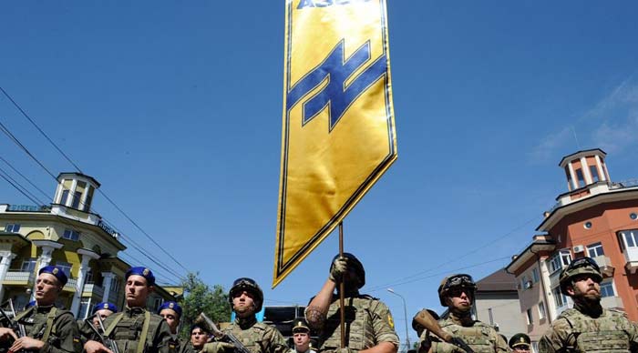 Ukraine far right Azov regiment