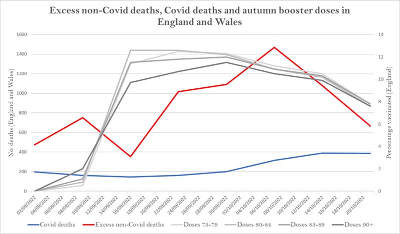 Φθινοπωρινό ενισχυτικό θανάτων από COVID