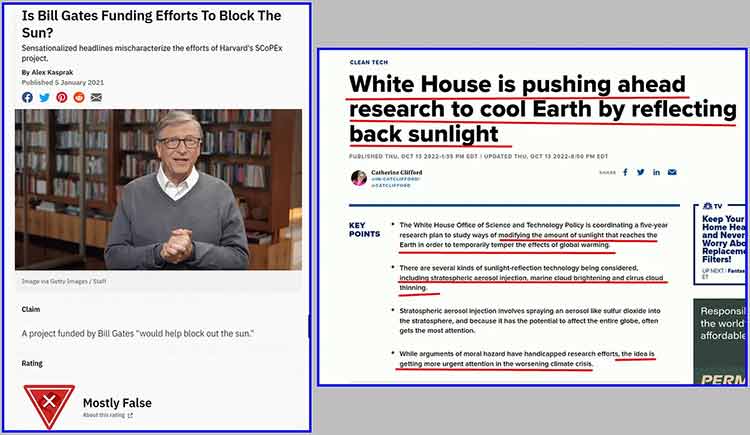 Bill Gates funds efforts to block the sun