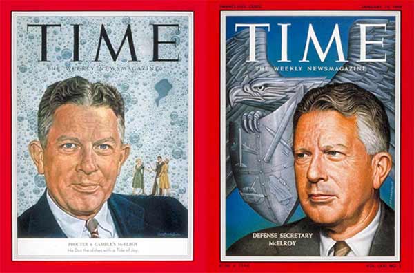 two Time Magazine covers
