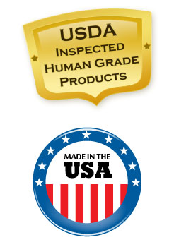 USDA Human Grade, Made in the USA