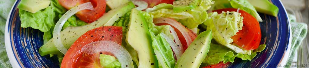 Avocado, Tomato and Romaine Salad Recipe