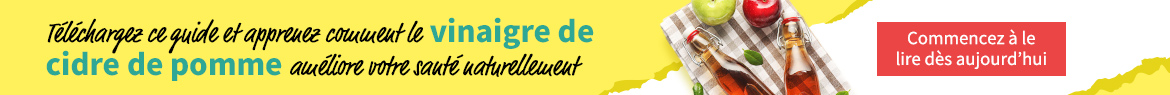 Téléchargez ce guide et apprenez comment le vinaigre de cidre de pomme améliore votre santé naturellement | Commencez à le lire dès aujourd’hui
