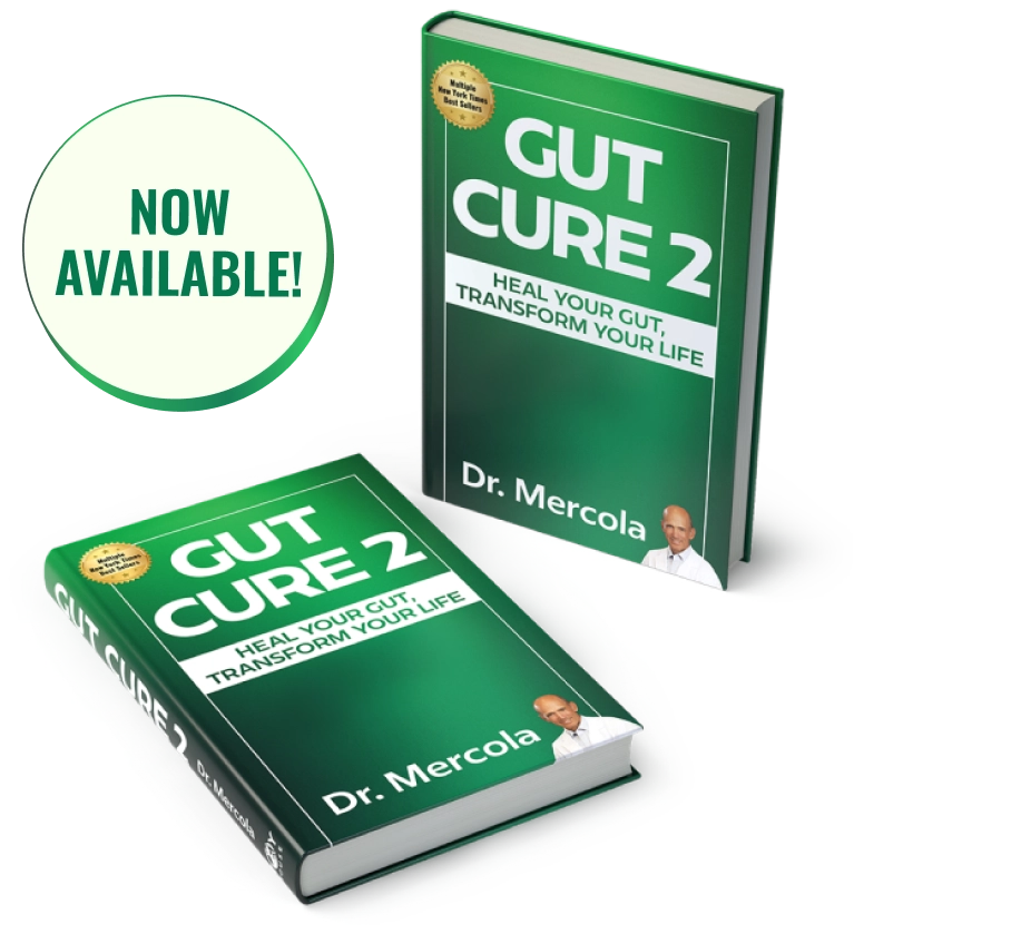 Gut Cure 2 book by Dr. Mercola | Now Available