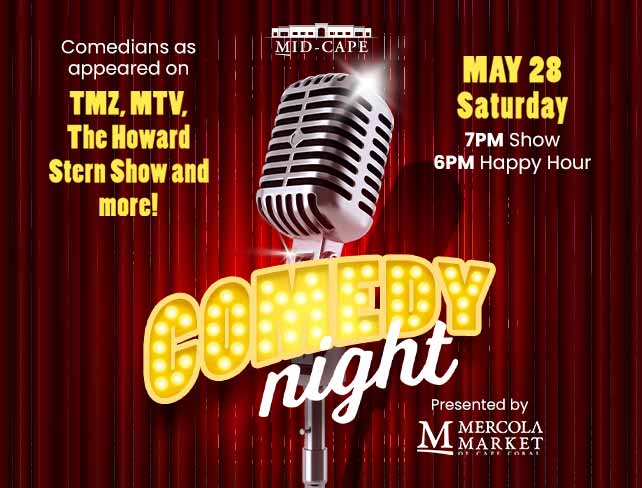 Mid-Cape Comedy Night MercolamarketCC