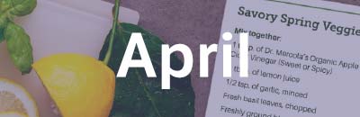 April - Food