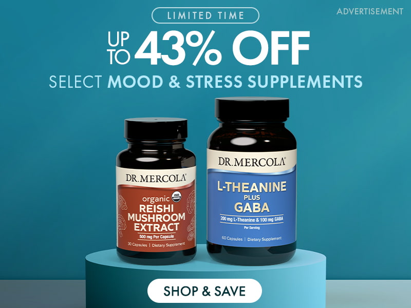 Get Up To 43% Off Mood and Stress Supplements
