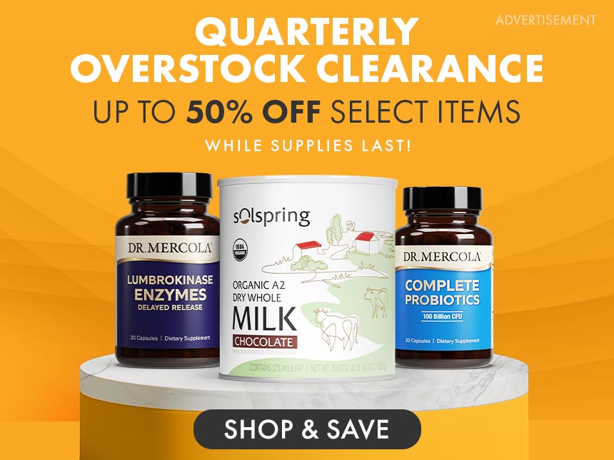 Get Up To 50% Off Select Items Quarterly Overstock Clearance