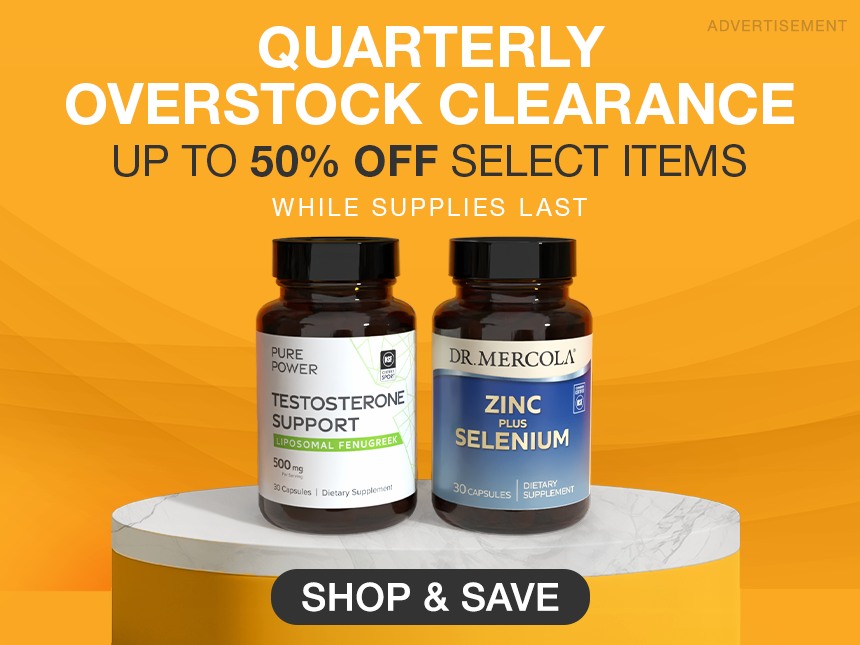Get Up To 50% Off Select Items Quarterly Overstock Clearance