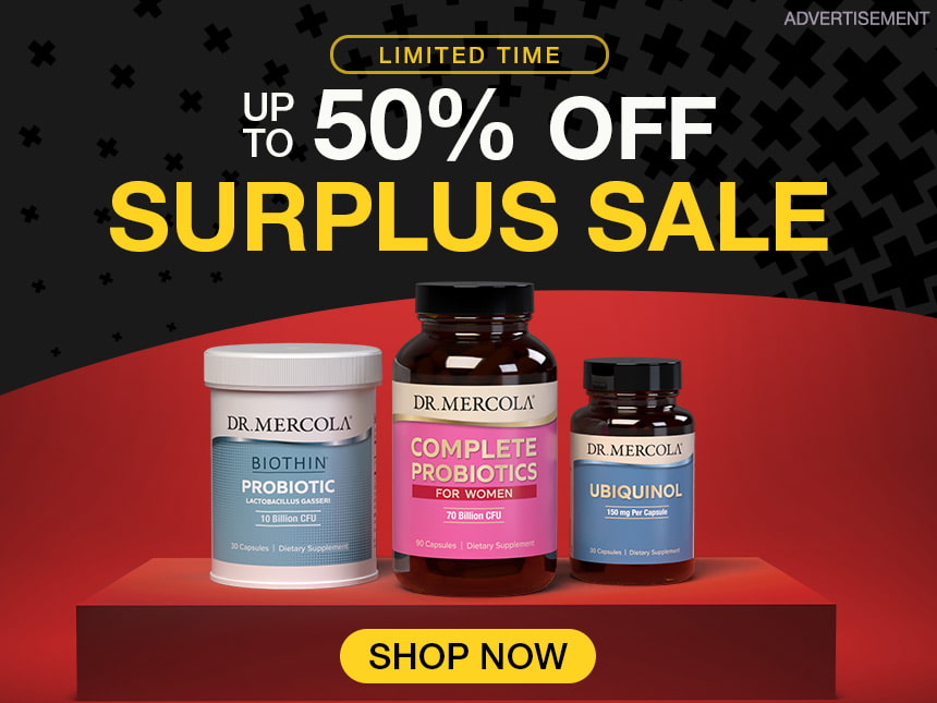 Get Up To 50% Off Surplus Sale