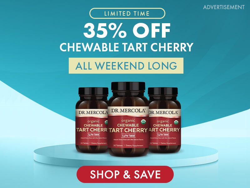Get 35% Off Chewable Tart Cherry