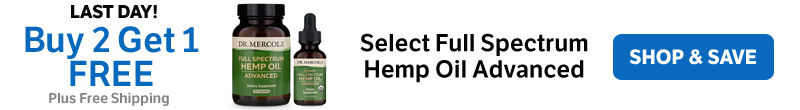 Buy 2 Get 1 FREE on Select Full Spectrum Hemp Oil Advanced