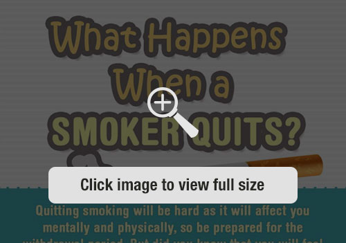 What Happens When a Smoker Quits Infographic Preview