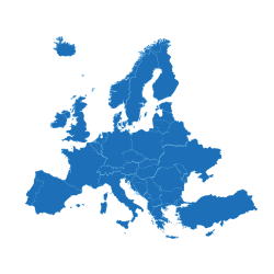 Carte de l’Europe