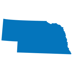 Carte du Nebraska