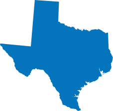 Carte du Texas