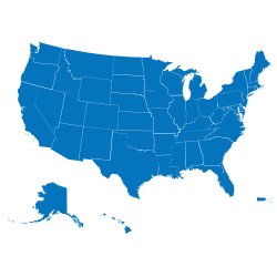 Carte des États-Unis