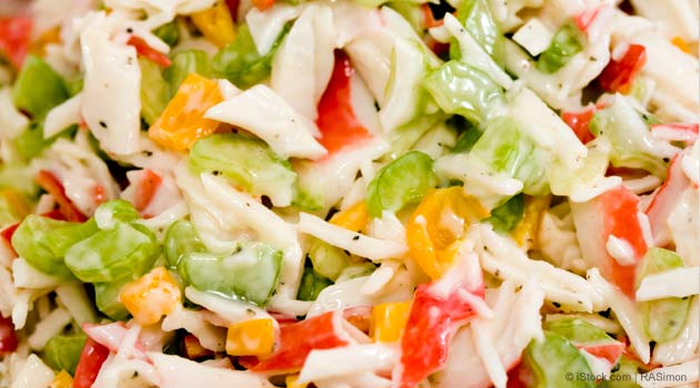 Land and Sea Salad Recipe