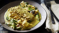 Quick Fish Curry With Roasted Cauliflower
