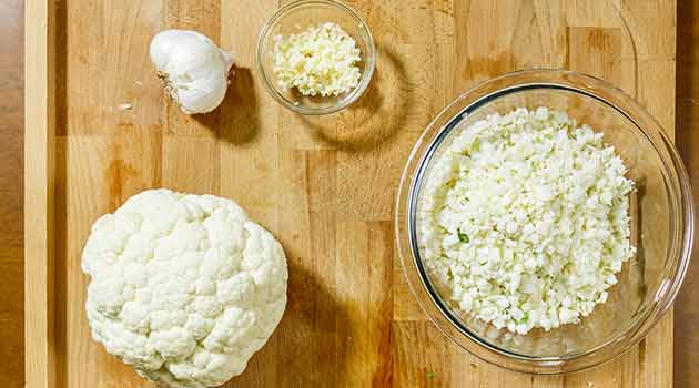 Garlic and Cauliflower