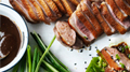 Roasted Duck Breasts With Baby Cos and Paleo Hoisin Sauce Recipe