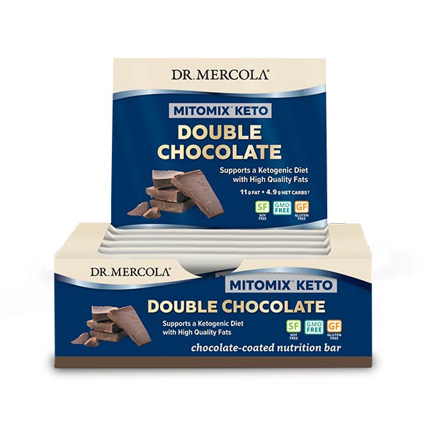 Barras KETO MITOMIX™ - Doble Chocolate