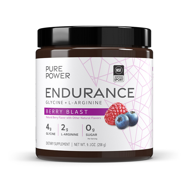 Pure Power Endurance With Glycine + L-Arginine - Berry Blast
