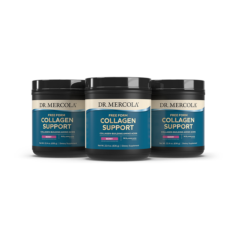 Dr. Mercola® Free Form Collagen Support Supplement 14.9g Amino