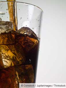 glass of coke