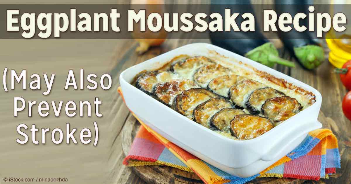 Healthy, Creamy Eggplant Moussaka Recipe