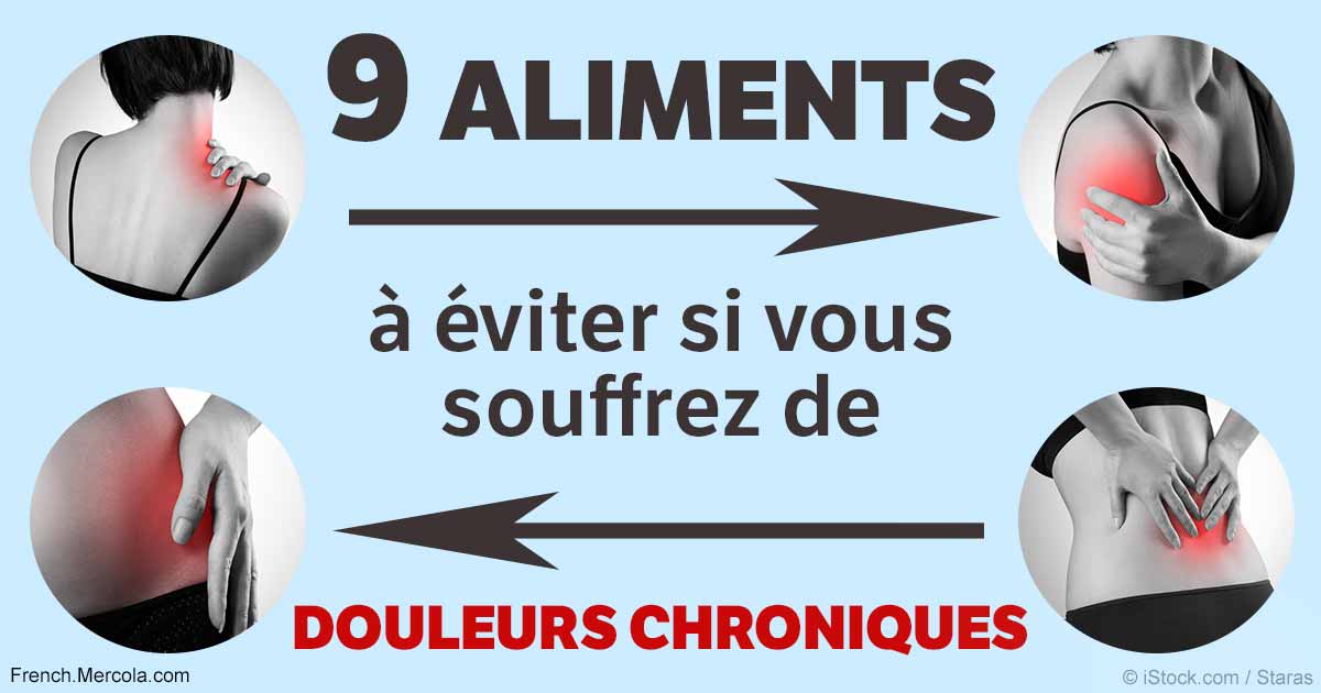 Les aliments à éviter si vous souffrez de douleurs chroniques