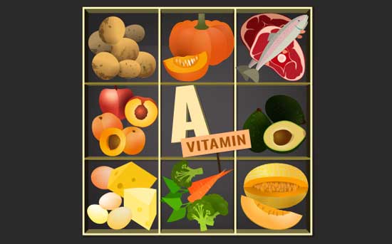 비타민 A가 풍부한 식품